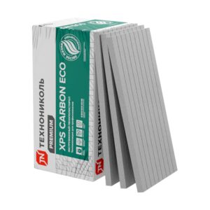 Экструзионный пенополистирол ТЕХНОНИКОЛЬ CARBON ECO (Тип кромки L) 30*580*1180 (13 шт в уп / 21 кг/м3) 0,27